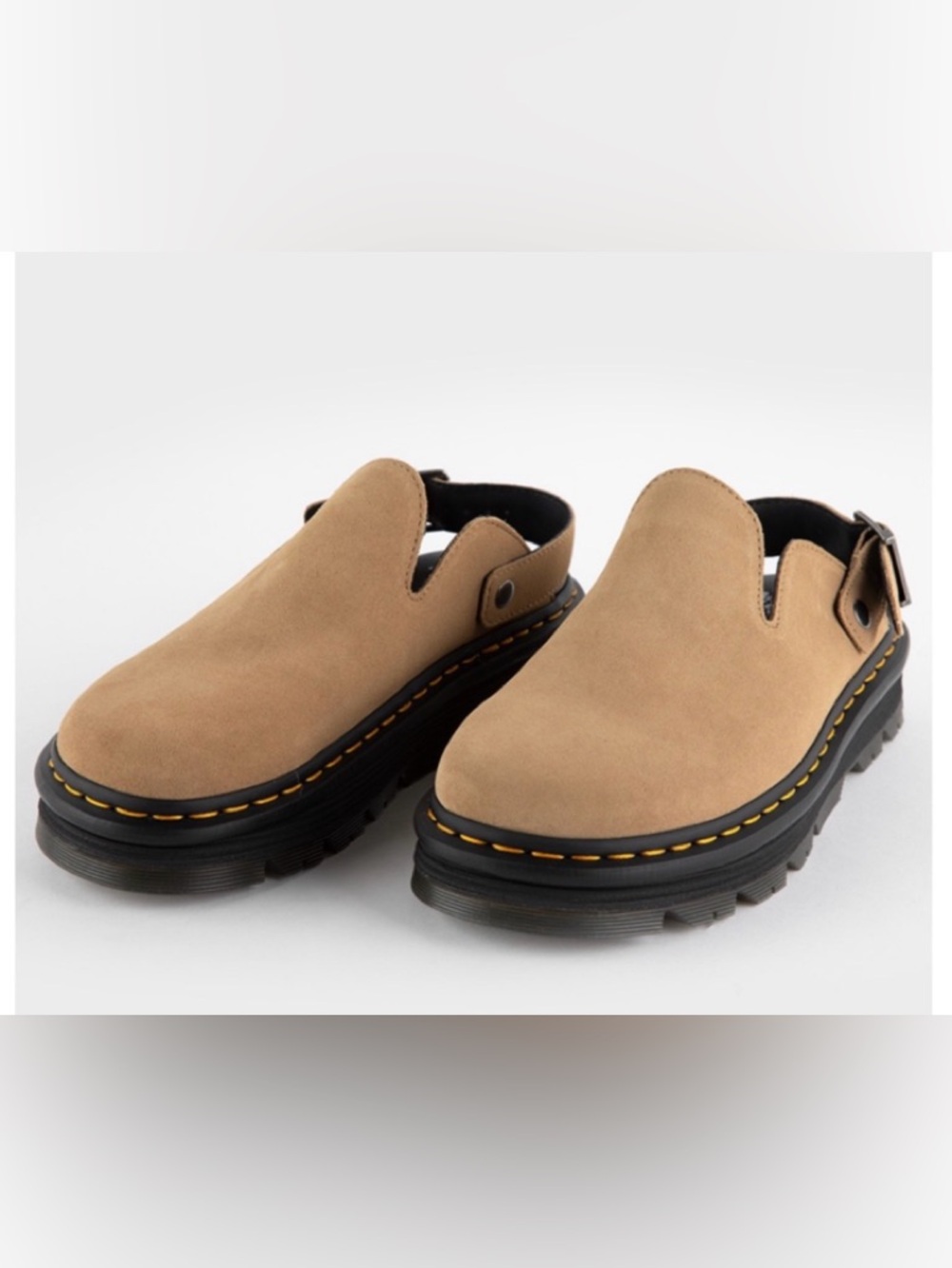 New Dr Martens Suede Slip-On Clog